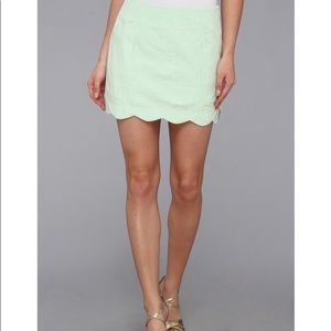 Lilly Pulitzer Seersucker Skort 00